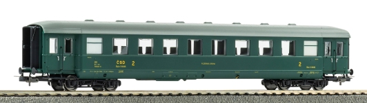 PIKO 53285 - H0 - Schürzeneilzugwagen 2. Kl., ČSD, Ep. III